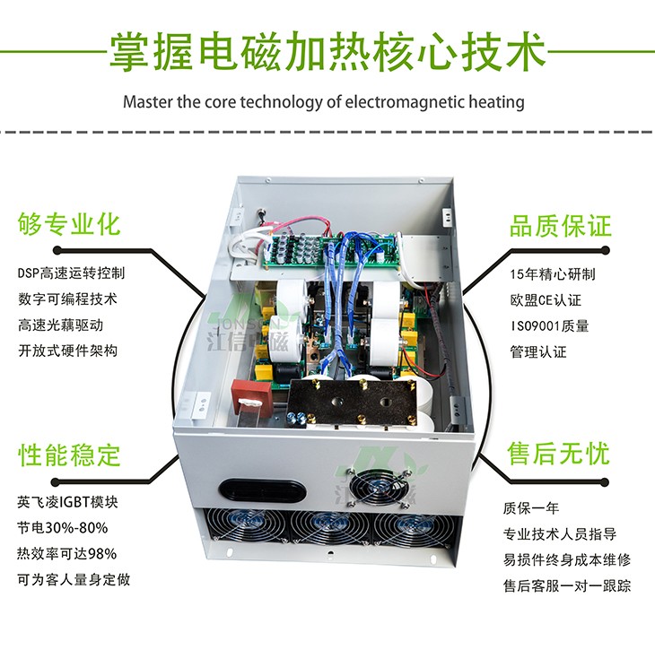 大功率電磁感應加熱器核心技術